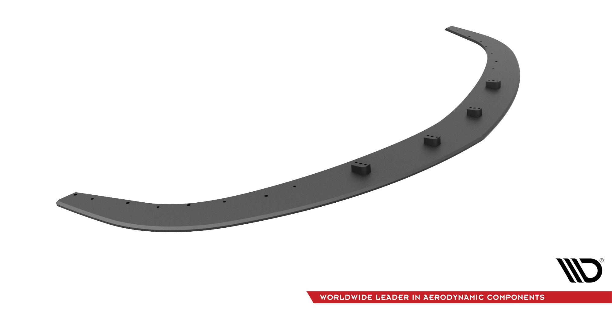 STREET PRO FRONT SPLITTER SUITABLE FOR MAZDA 3 MPS MK1 – MAXTON DESIGN