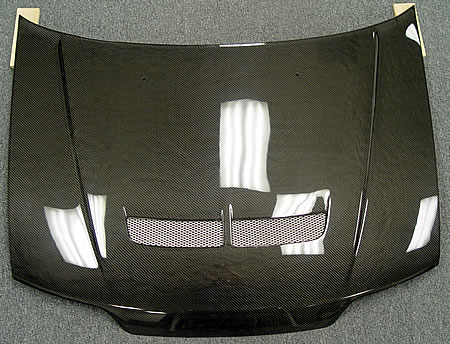 HONDA CIVIC/CRX 88-91 SEIBON SIS CARBON HOOD - 3