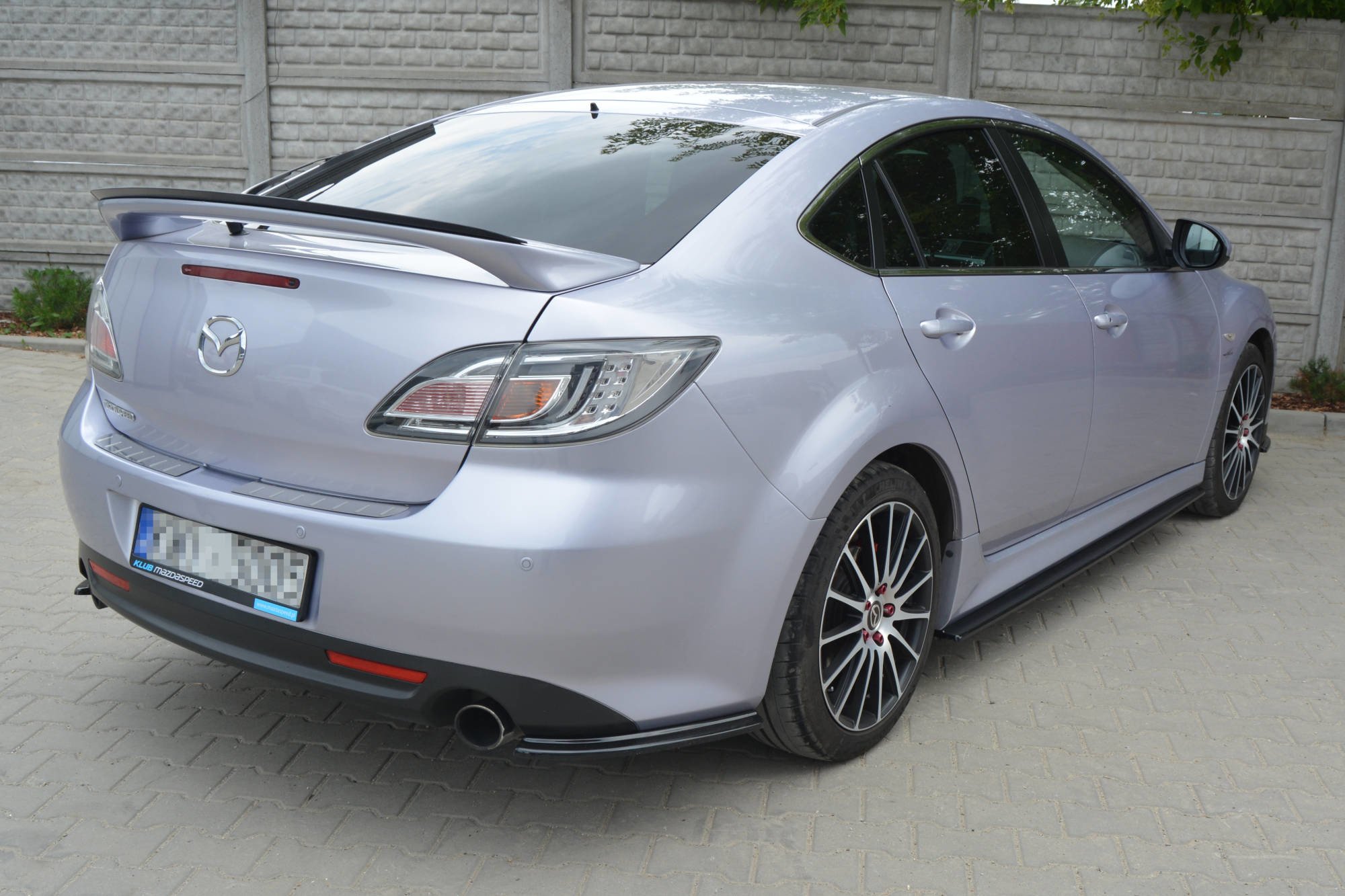 Rear Side Splitters  Mazda 6 MK2 Sport Hatch (Gh-series) Pre-facelift (2008-2010) - 3