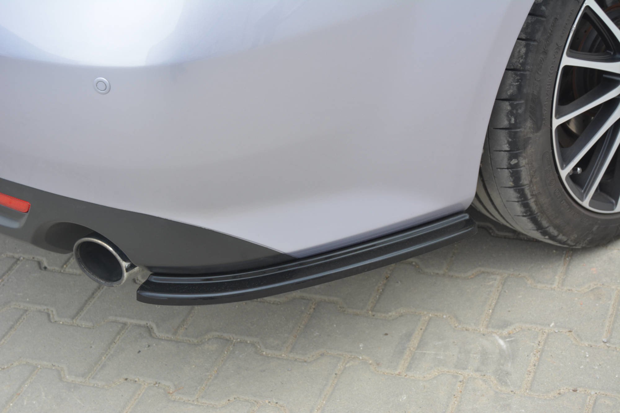 Rear Side Splitters  Mazda 6 MK2 Sport Hatch (Gh-series) Pre-facelift (2008-2010)