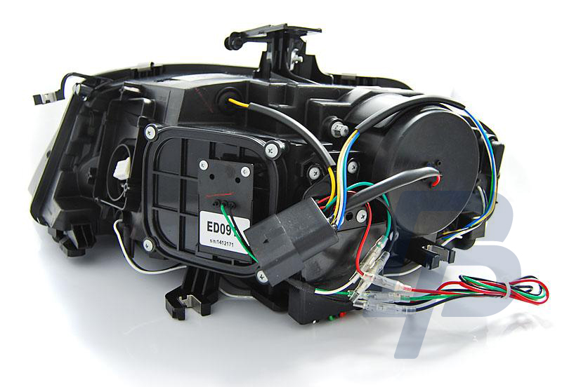 STRÅLKASTARE AUDI A4 B8 04.08-11 TRU DRL KROMADE HID XENON - 4