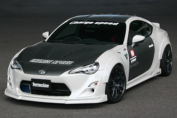 SUBARU BRZ/ TOYOTA GT86 ZN6 BOTTOMLINE 2 FRAM VINGE (GLASFIBER)