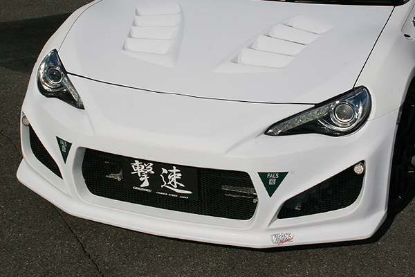 SUBARU BRZ/ TOYOTA GT86 FRONT BUMPER INCL. LED FLASHER (FRP) - 2