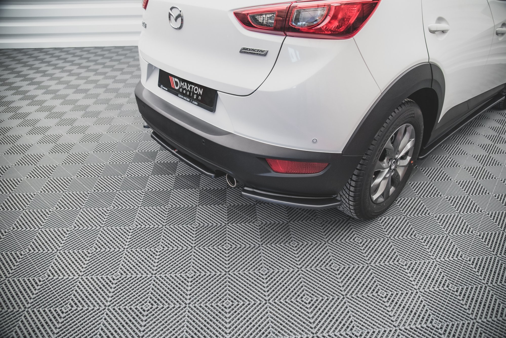 Rear Side Splitters Mazda CX-3 - 2