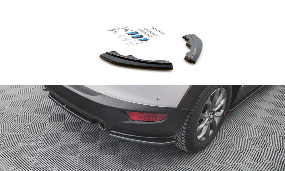 Rear Side Splitters Mazda CX-3