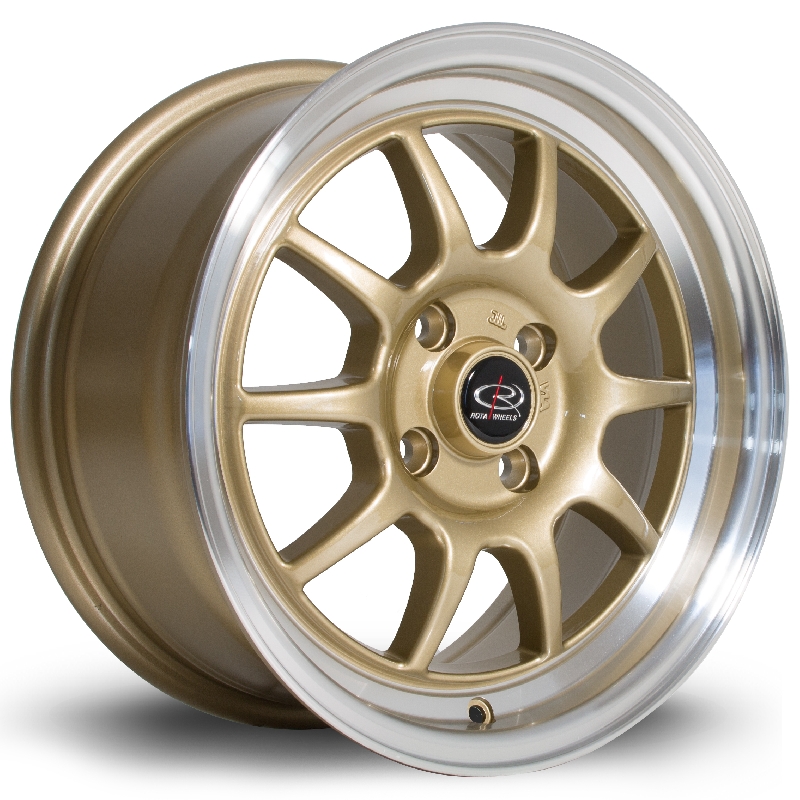 ROTA GT3 15 INCH 7J 4X100 ET40 RLGOLD
