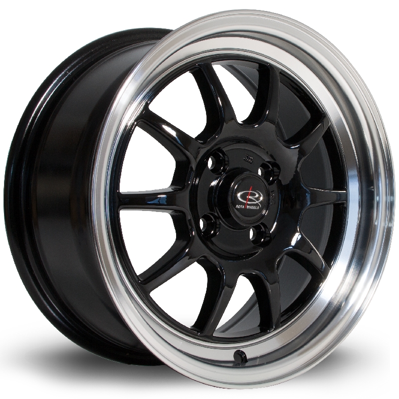 ROTA GT3 15 INCH 7J 4X100 ET40 RLBLACK