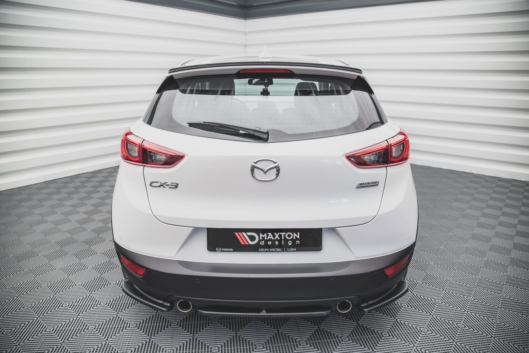Central Rear Splitter Mazda CX-3 - 3