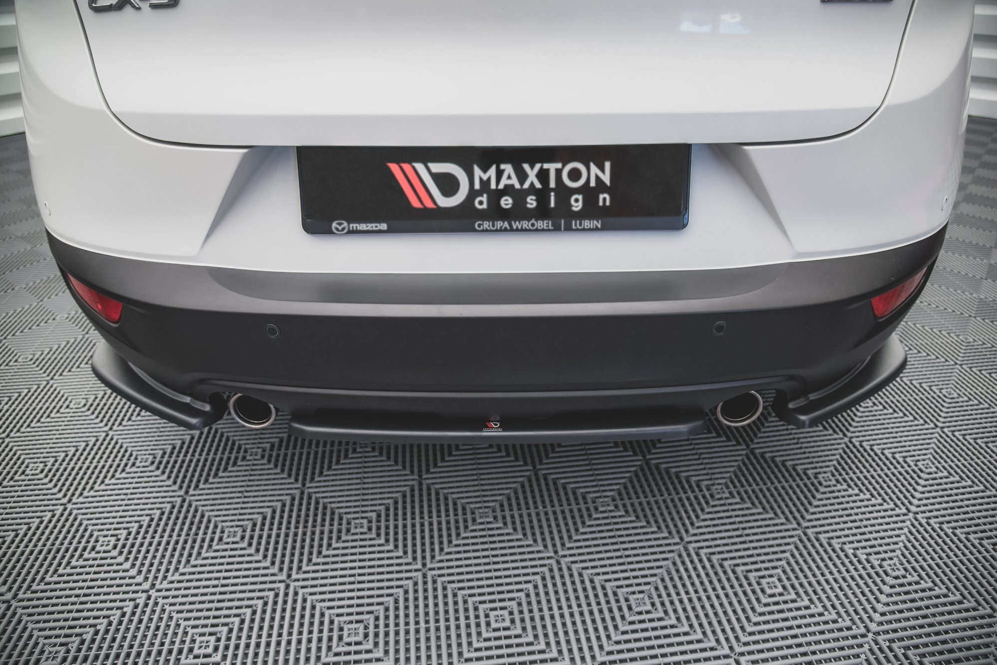 Central Rear Splitter Mazda CX-3 - 2