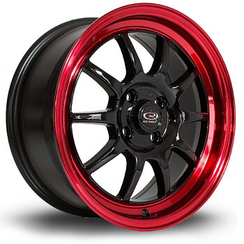 ROTA GT3 16 INCH 7J 4X100 ET40 BLACKCREDLIP