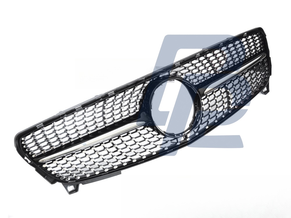 Grille Diamond Black/Chrome for Mercedes W176 2015–2018 - 3