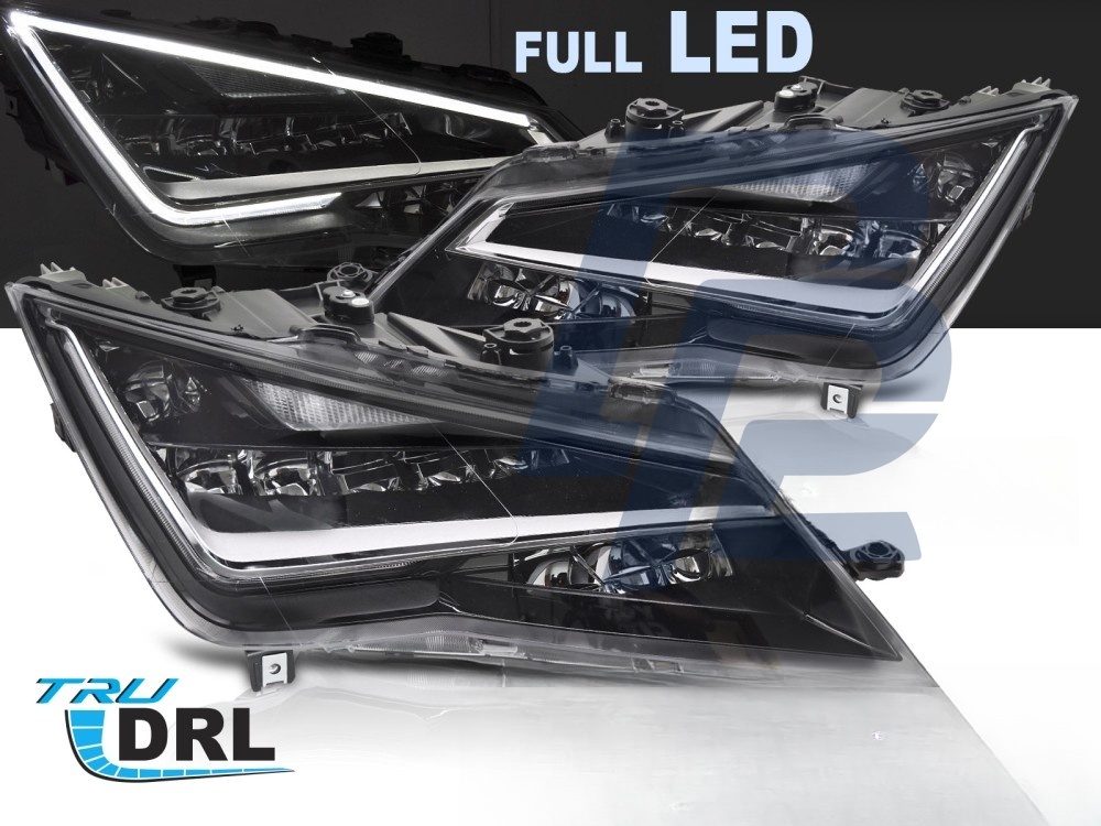 Headlights Full LED DRL for Seat Leon III 5F 2012–2016 - 2