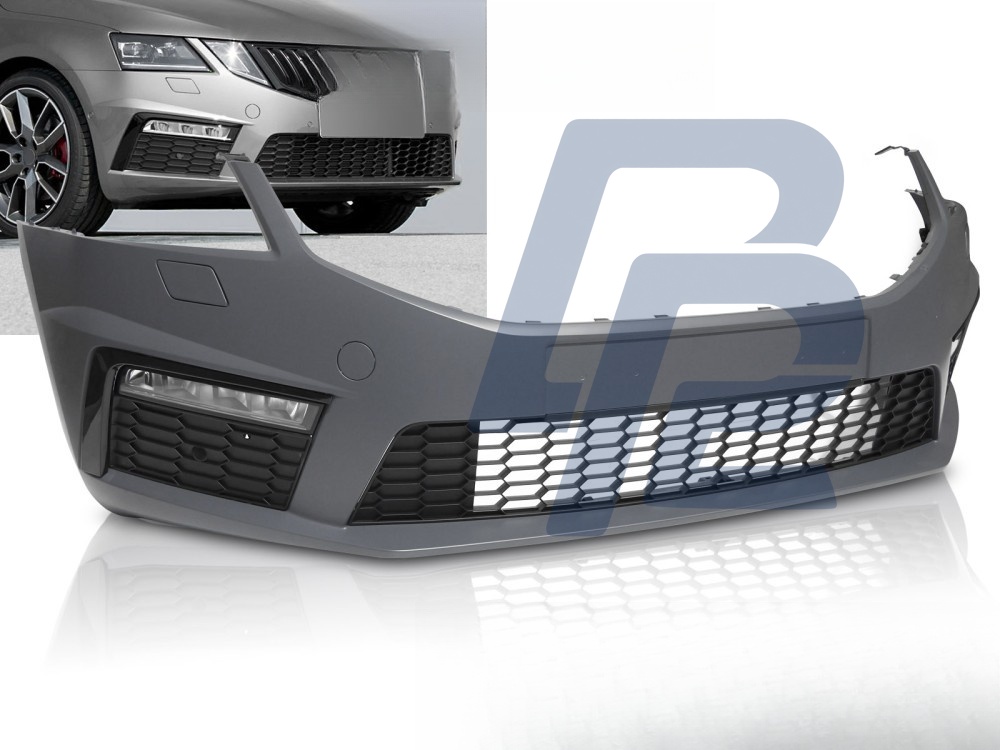 Sport Front Bumper with PDC for Skoda Octavia III 2016–2020 - 2