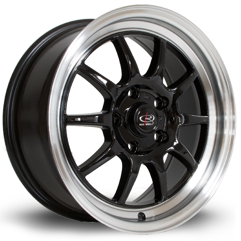 ROTA GT3 16 INCH 7J 5X114 ET40 RLBLACK