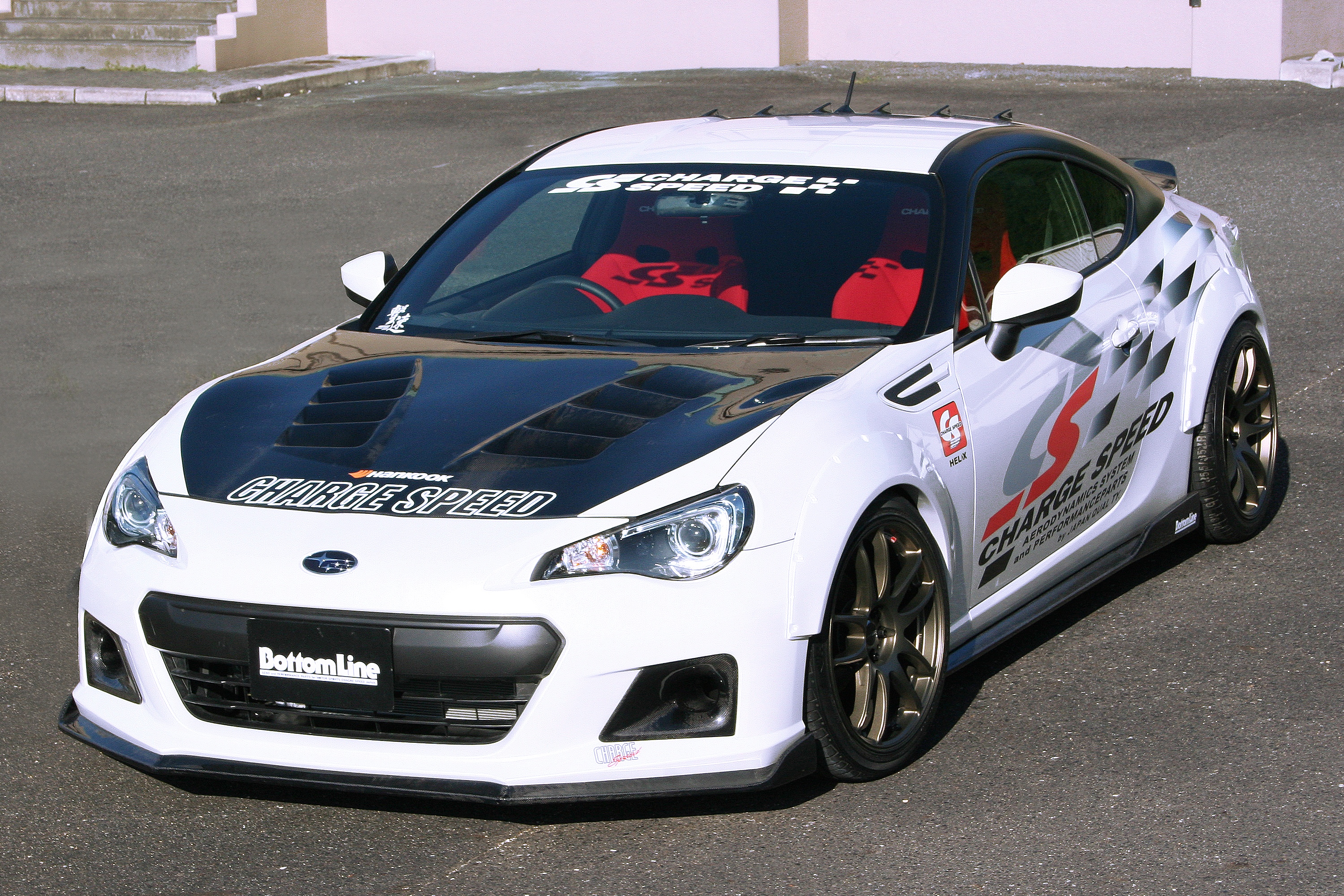 SUBARU BRZ/ TOYOTA GT86 BOTTOMLINE 2 SIDE SKIRTS (FRP)