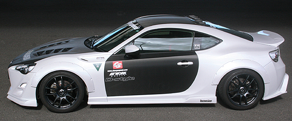 SUBARU BRZ/ TOYOTA GT86 BOTTOMLINE 2 SIDE SKIRTS (FRP) - 4