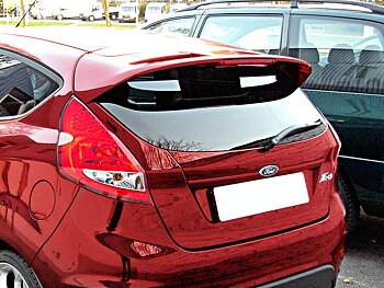 ROOF SPOILER (ST / ZETEC S LOOK) FORD FIESTA MK7 PRIMER PAINTED
