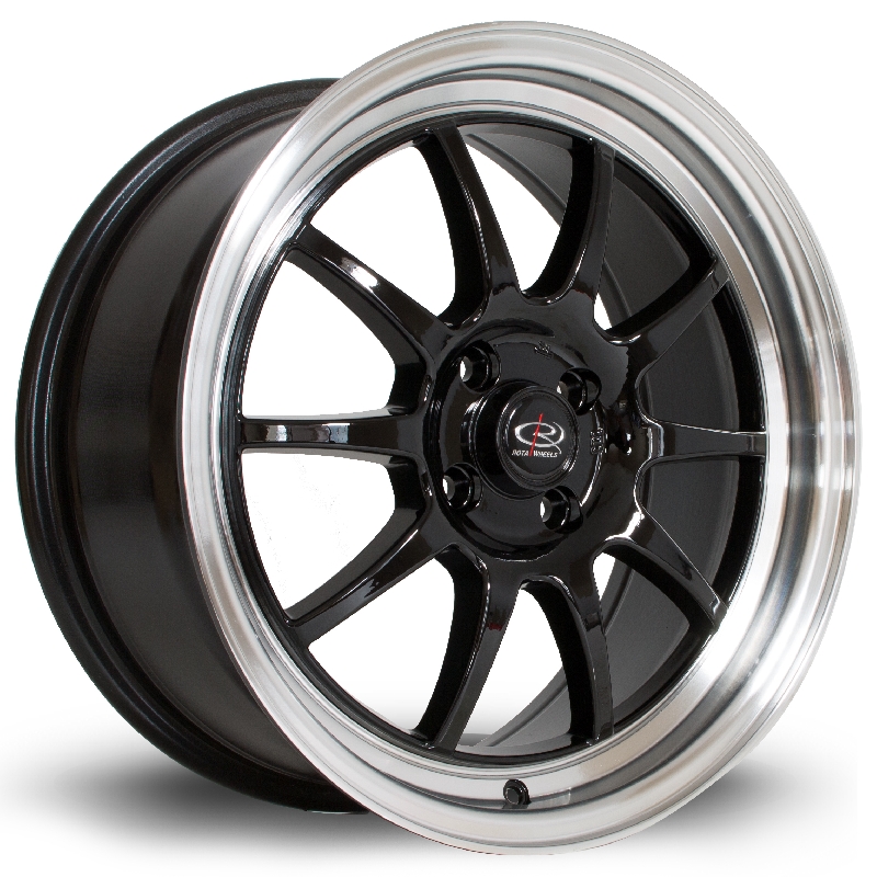 ROTA GT3 17 INCH 7.5J 5X114 ET45 RLBLACK