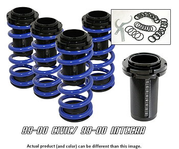 HONDA CIVIC/CRX/DELSOL 88-00 SIX ADJUSTABLE COILOVER KIT