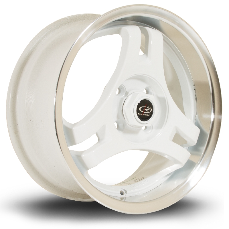 ROTA HM3 15 INCH 7J 4X100 ET40 RLWHITE