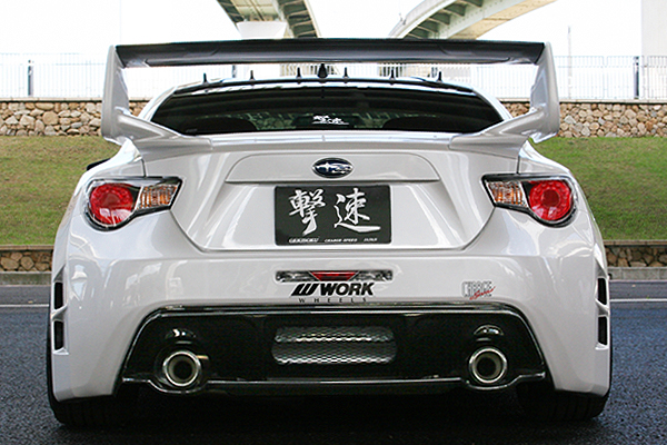 SUBARU BRZ/ TOYOTA GT86 TYPE 1 REAR BUMPER (FRP) - 3
