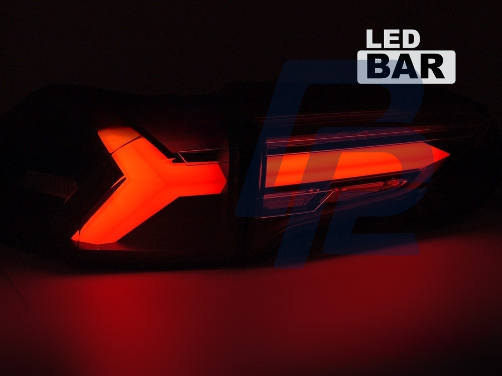 Tail Lights for Toyota RAV4 2019–2025 LED Bar Black - 4