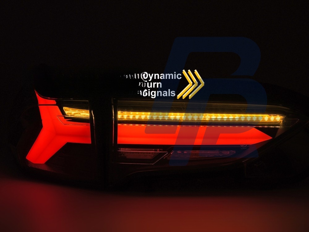 Tail Lights for Toyota RAV4 2019–2025 LED Bar Black - 5