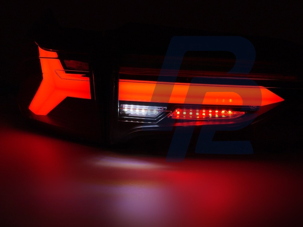 Tail Lights for Toyota RAV4 2019–2025 LED Bar Black - 2
