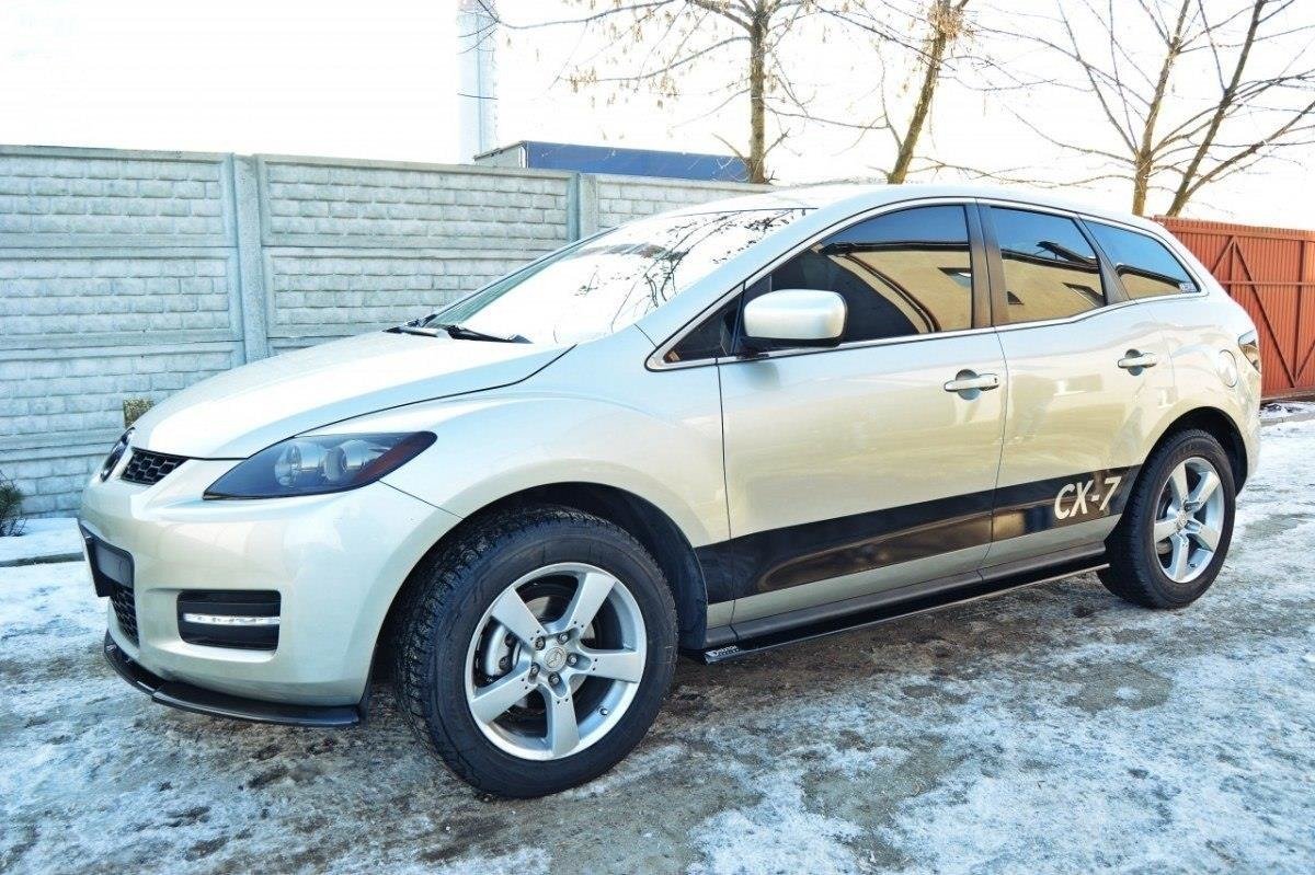 Side Skirts Diffusers Mazda CX-7 - 4