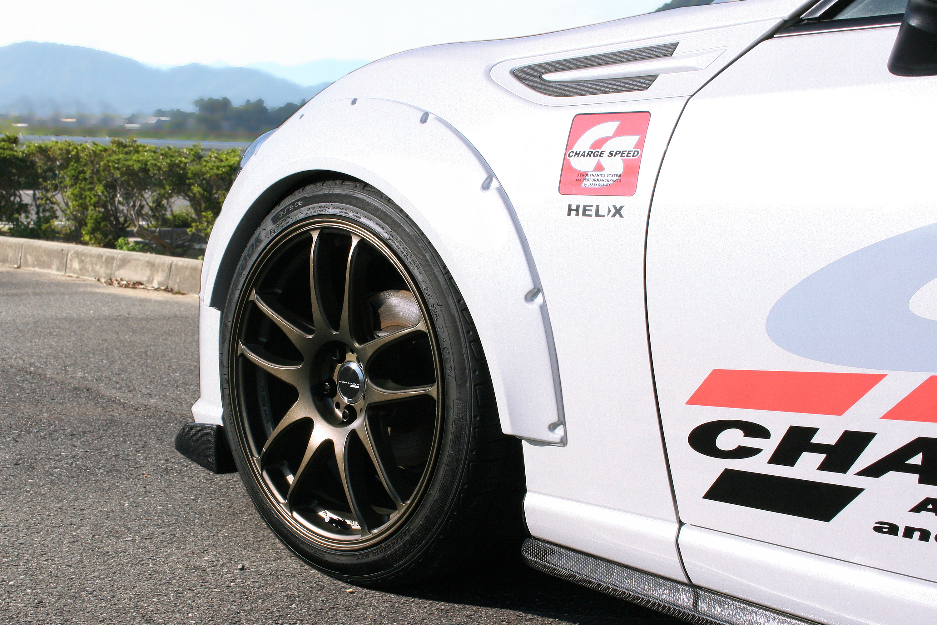 SUBARU BRZ/ TOYOTA GT86 BOTTOMLINE TYPE 2 FENDER FLARE (FRP) - 3