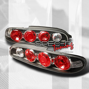 MAZDA MX6 ALTEZZA TAILLIGHTS BLACK [SR]