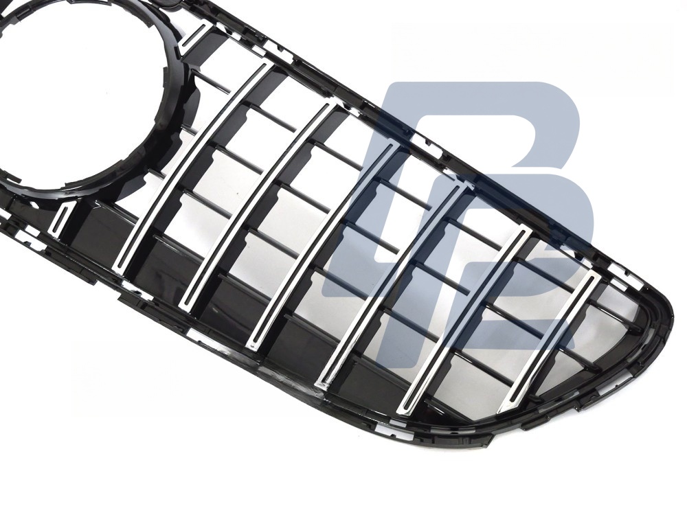 Grille Sport Black/Chrome for Mercedes CLS C218 2014–2018 - 4