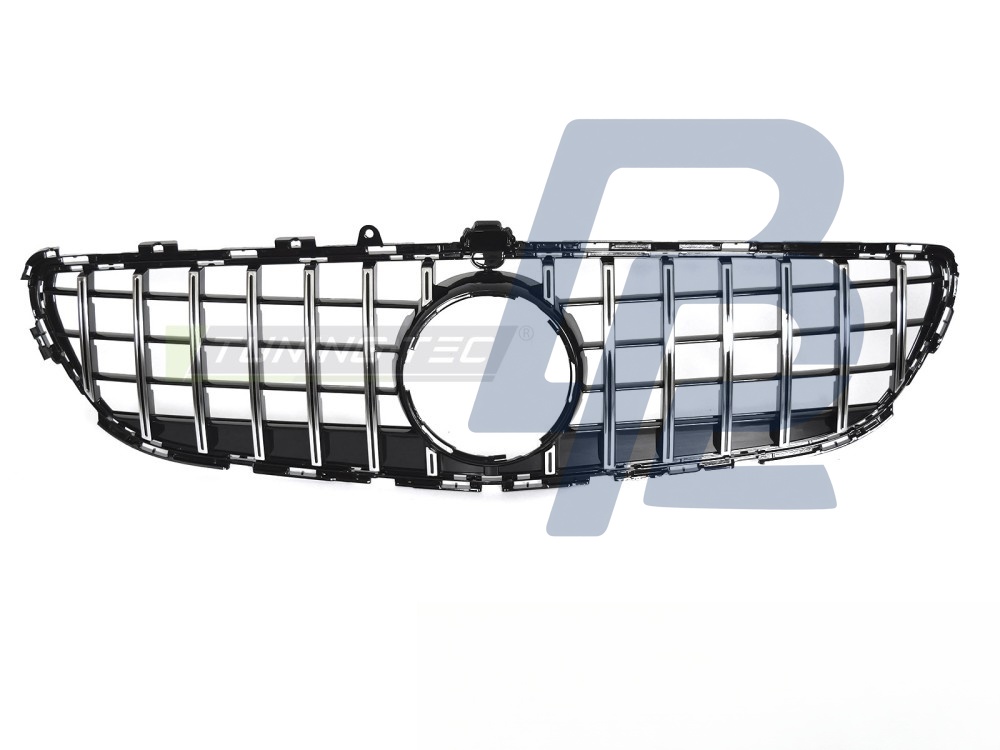 Grille Sport Black/Chrome for Mercedes CLS C218 2014–2018 - 2