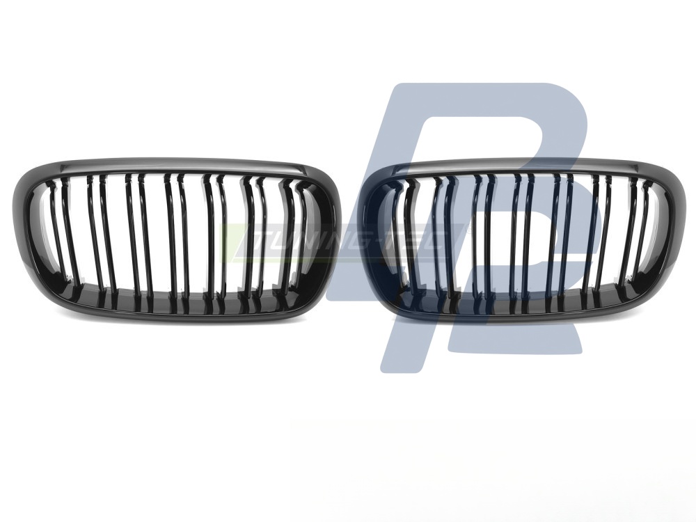 Grille Sport Gloss Black Double-Slat for BMW X5 F15 2013–2018 / X6 F16 2014–2019 - 3