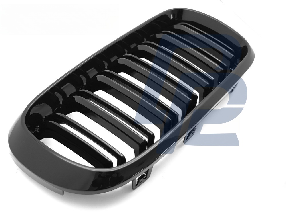 Grille Sport Gloss Black Double-Slat for BMW X5 F15 2013–2018 / X6 F16 2014–2019 - 4