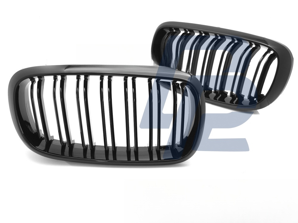 Grille Sport Gloss Black Double-Slat for BMW X5 F15 2013–2018 / X6 F16 2014–2019 - 2
