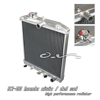 HONDA CIVIC/DELSOL 92-00 DOHC ALUMINIUM SIX RADIATOR