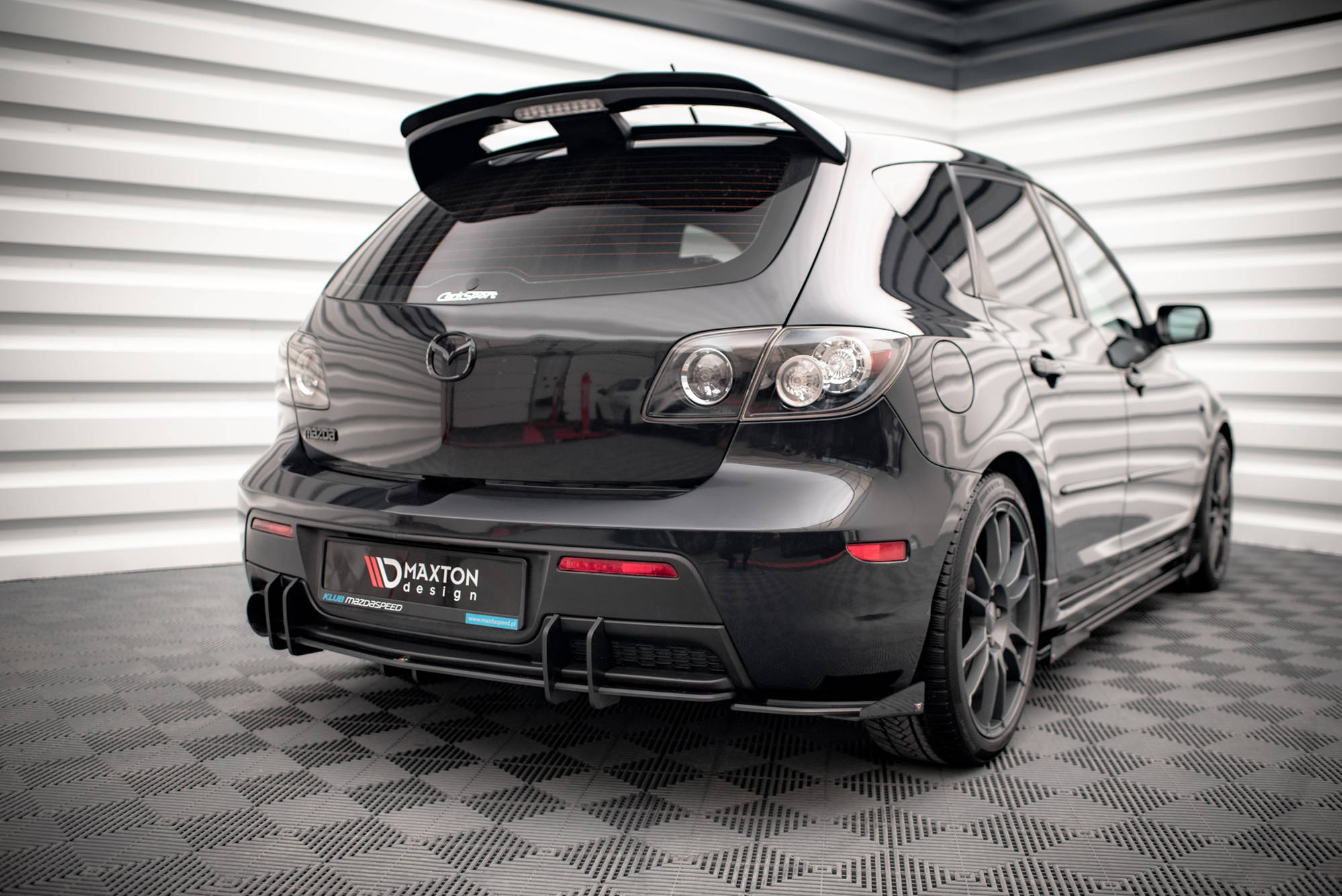 Rear Side Flaps Mazda 3 MPS Mk1 US-Spec Version - 2