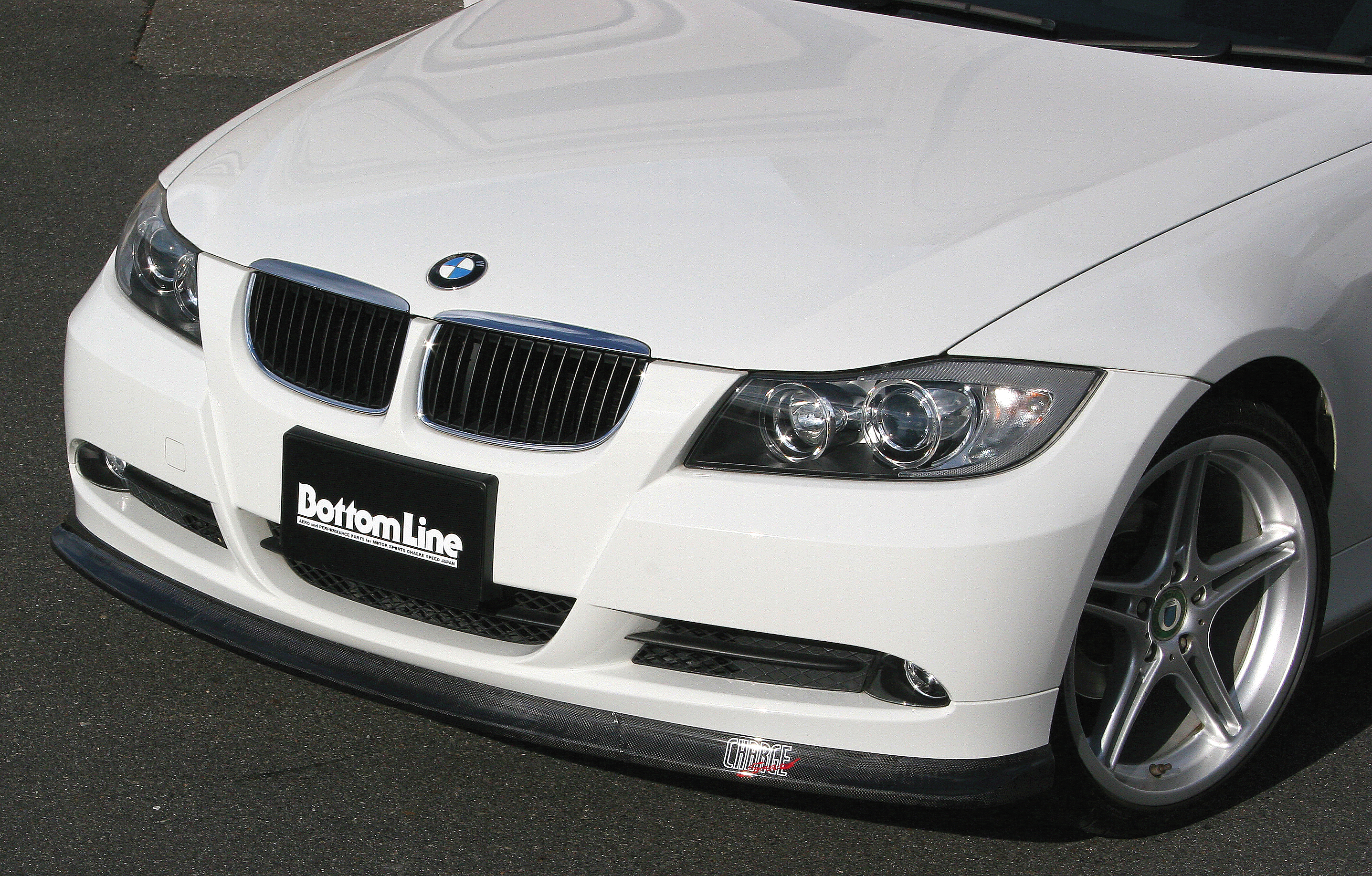 BMW 3 E90 05-08 'BOTTOMLINE' FRONT SPOILER FRP - 2