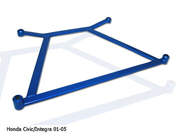HONDA CIVIC/INTEGRA 01-05 MEGAN RACING FRONT H-BRACE BLUE