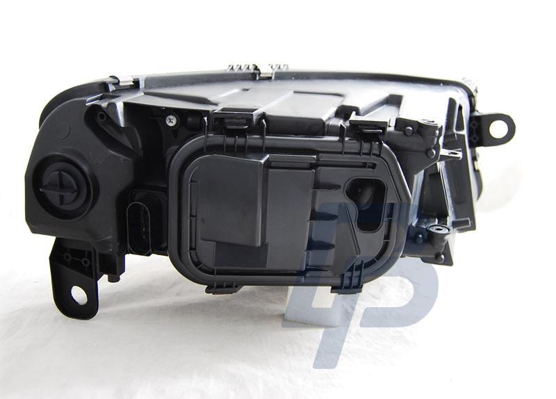 HEADLIGHTS AUDI A6 C6 04.04-08 ANGEL EYES LED BLACK - 2