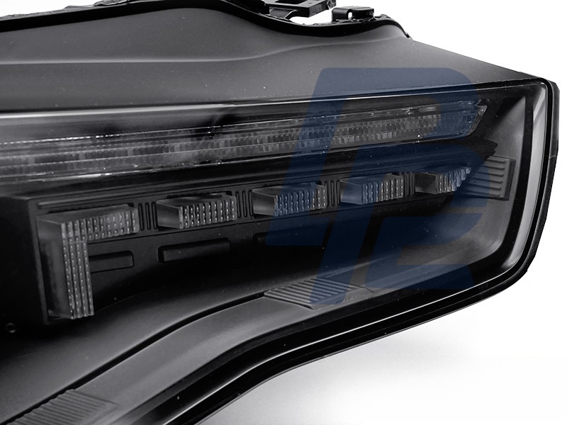 Halogen Headlights LED Black Sequential for Audi A5 2011–2016 - 4