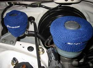 SPOON SPORTS RESERVOIR TANK COVERS BLUE (SET OF 2) - 6