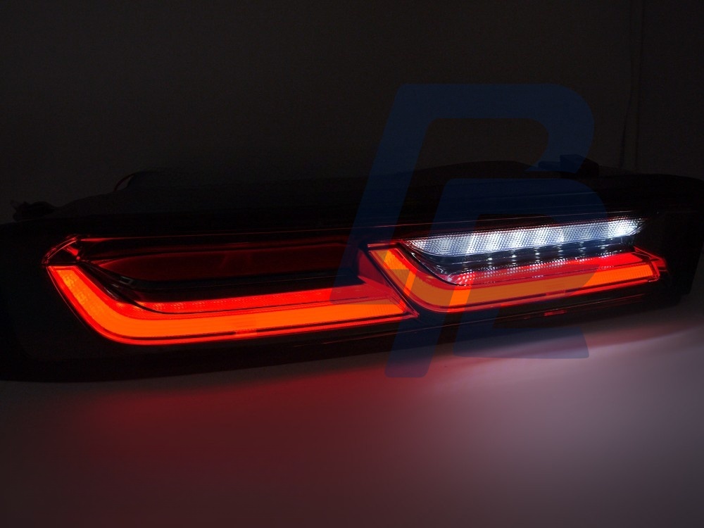 LED Tail Lights Smoked Black for Chevrolet Camaro 2016–2018 - 2