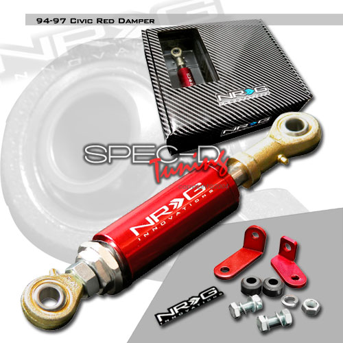 HONDA CIVIC/SOL 92-95 SOHC ENGINE DAMPER RED [NRG]