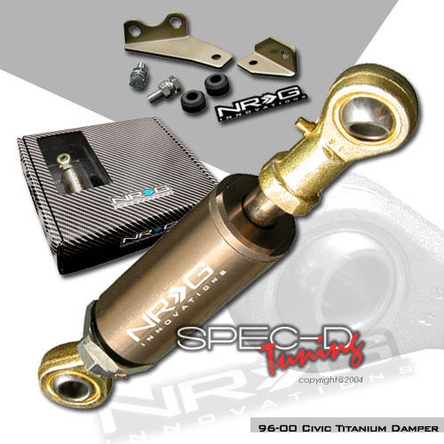 HONDA CIVIC/SOL 92-95 SOHC ENGINE DAMPER TITANIUM [NRG]