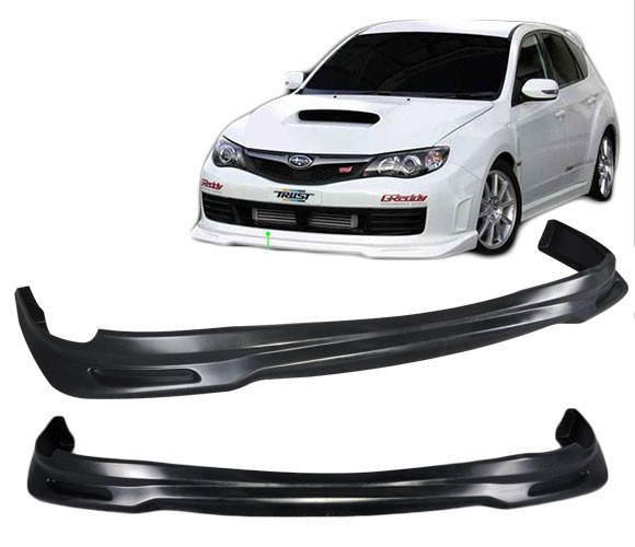 SUBARU IMPREZA WRX 08-10 STI STYLE URETHANE FRONT LIP [SIX]