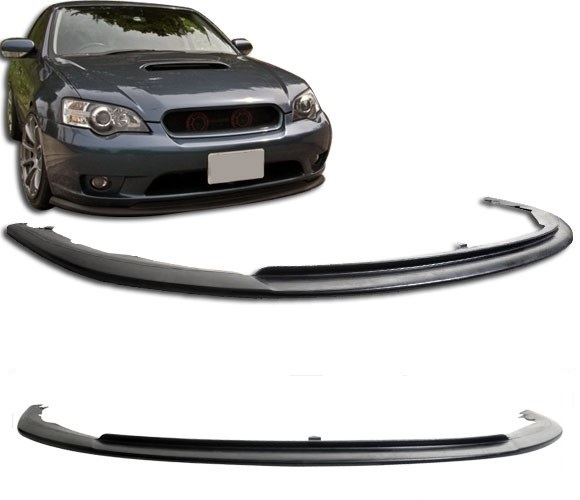 SUBARU LEGACY 05-07 JDM BUMPER ONLY URETHANE FRONT LIP [SIX]