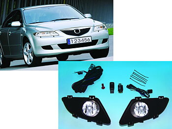 MAZDA 6 06-07 DIMLJUS SET MODEL 2 INKL. WIRING