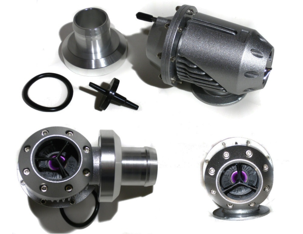 HKS STYLE SSQV SUPER SEQUENTIAL BLOWOFF VALVE SILVER [SIX]